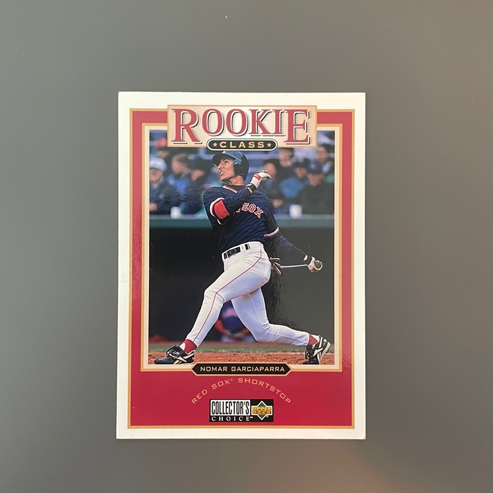 Nomar Garciaparra Rookie Card 1997 Upper Deck Collector’s Choice #25